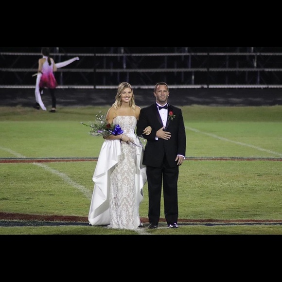 White Prom Dress - Picture 8 of 8